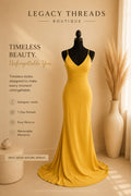 Golden Radiance Gown