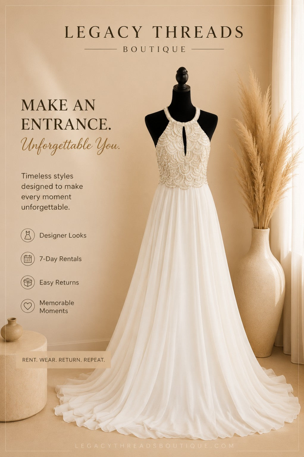 Ivory Grace Gown