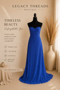 Royal Sapphire Gown