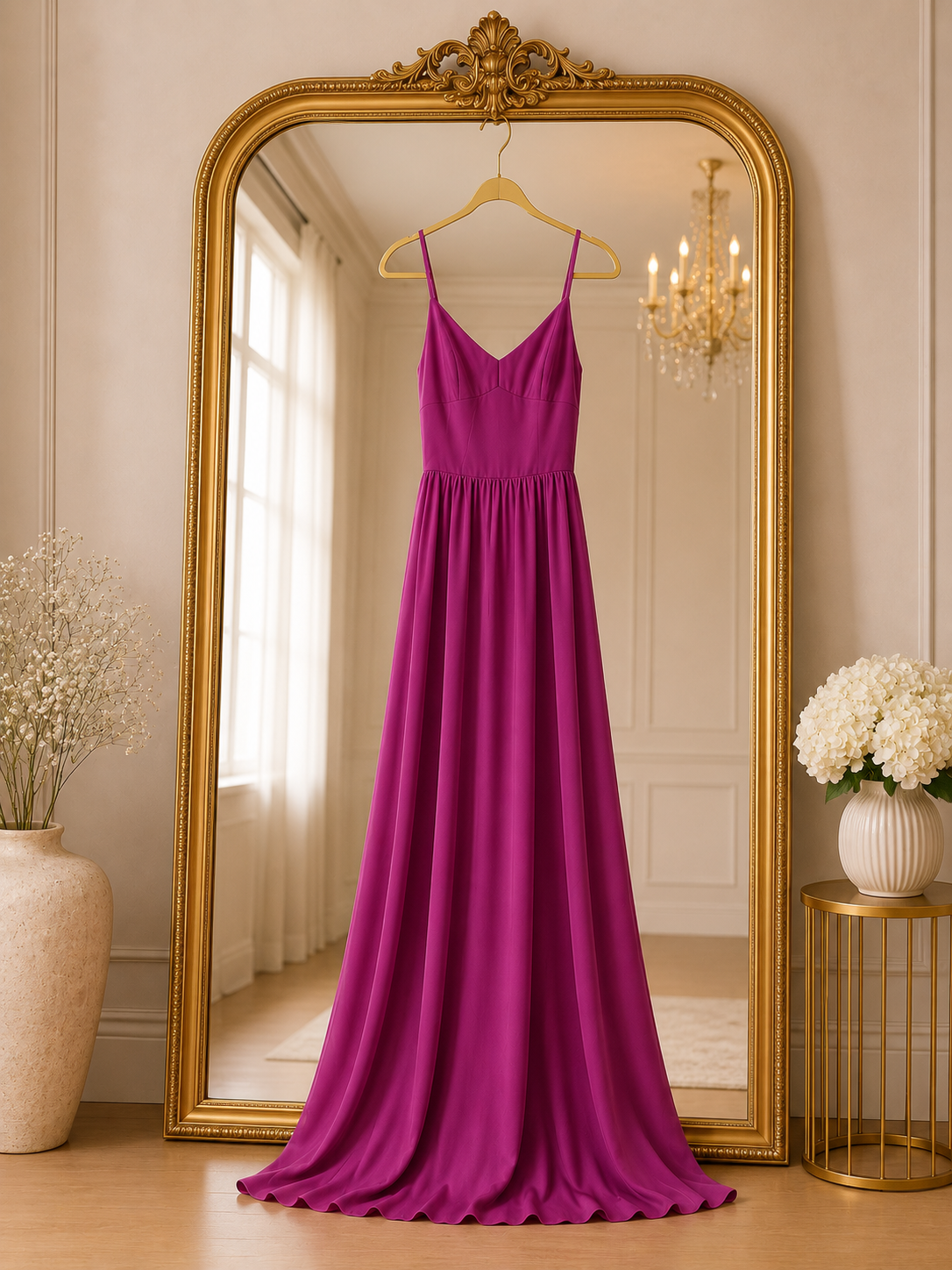 Fuchsia Allure Gown