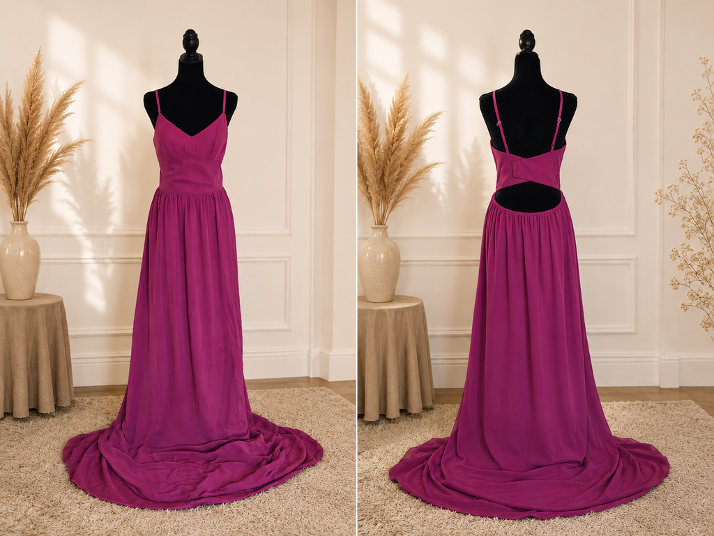 Fuchsia Allure Gown